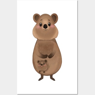 Quokka Posters and Art